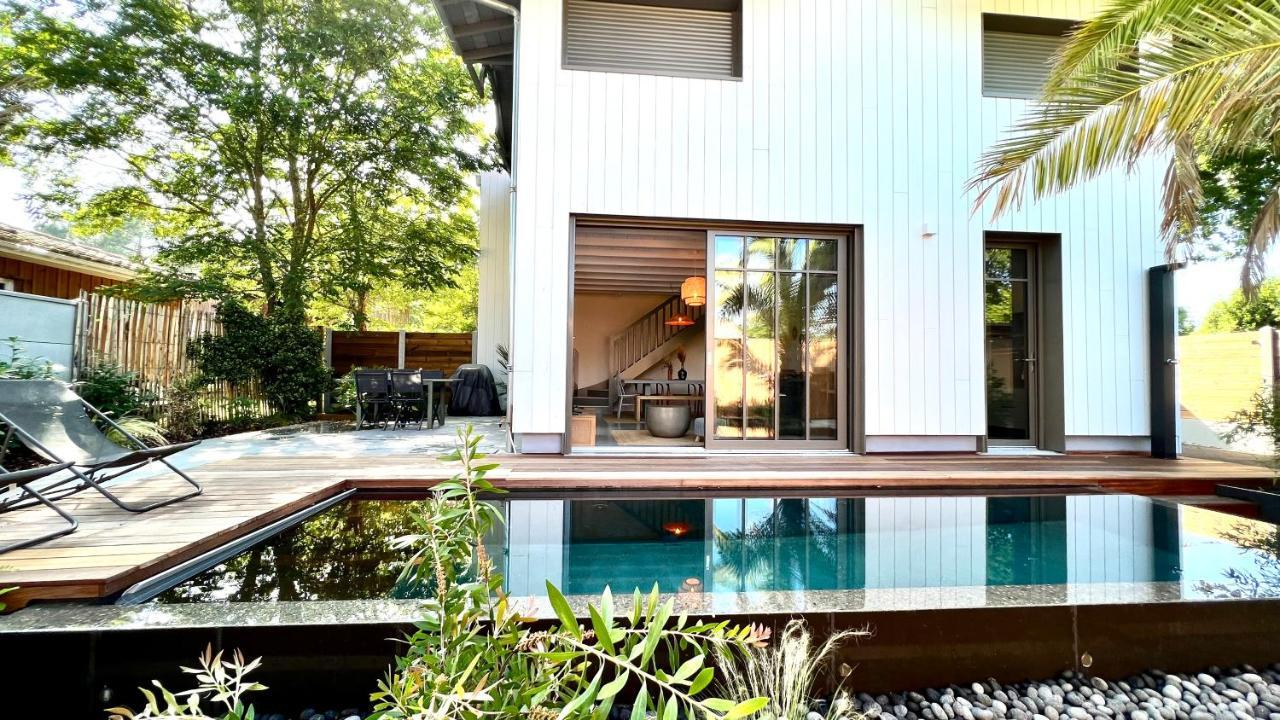 לה-טסט-דה-בוש La Villa Du Lac - Piscine Chauffee - Jacuzzi - Clim מראה חיצוני תמונה