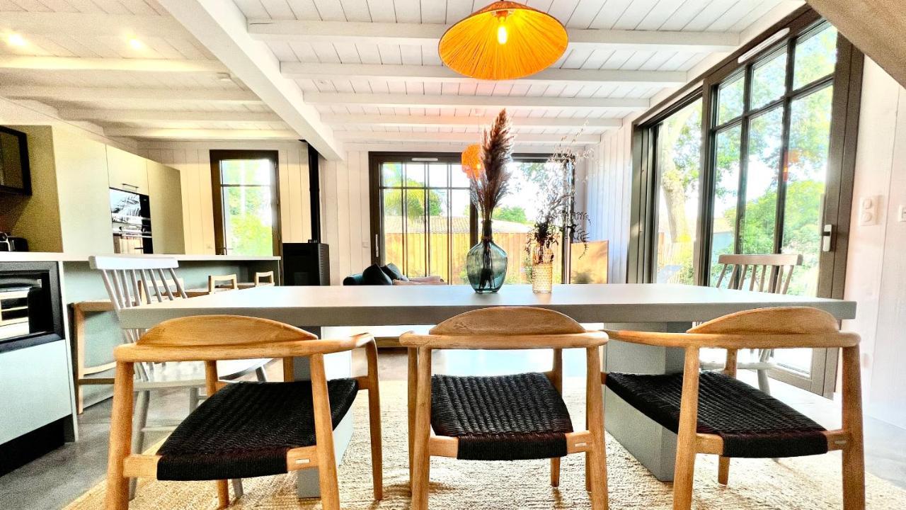 לה-טסט-דה-בוש La Villa Du Lac - Piscine Chauffee - Jacuzzi - Clim מראה חיצוני תמונה